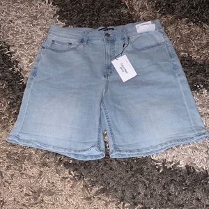Calvin Klein High Rise Jean Shorts size 29 NWT